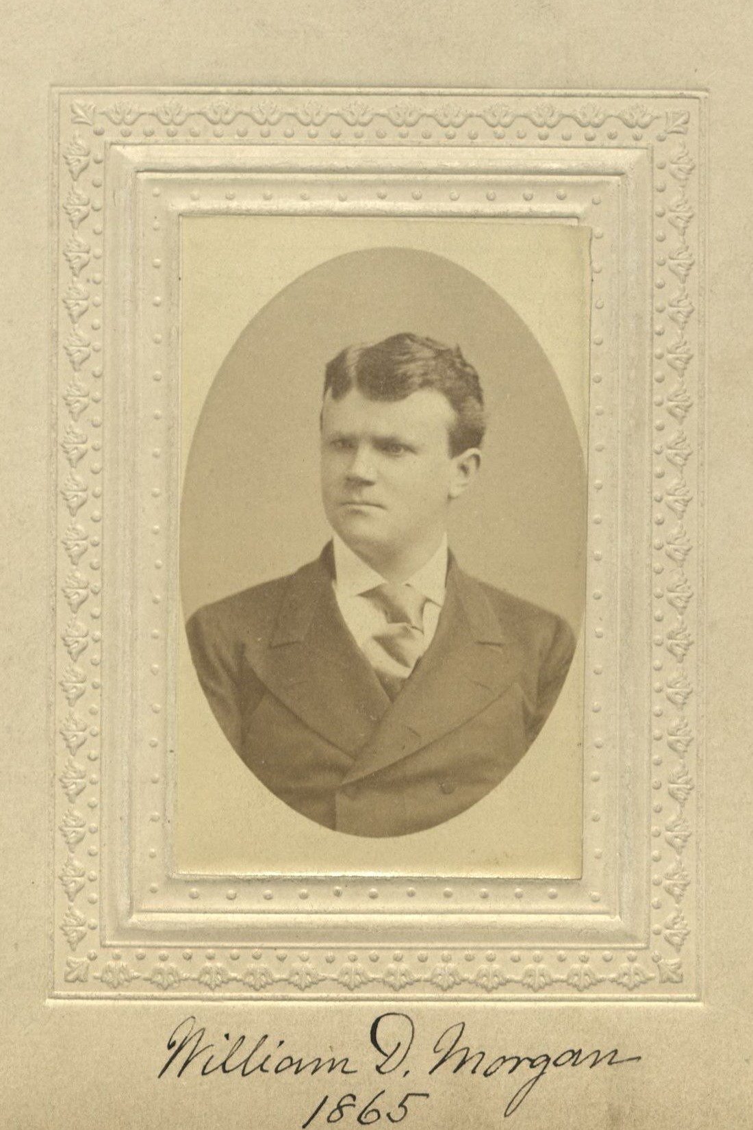 Member portrait of William D. Morgan